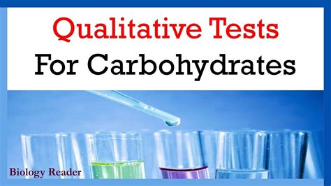 lab tests for carbohydrates.